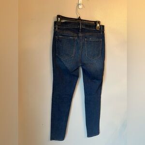 LOFT Modern Skinny Dark Wash Denim Jeans